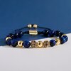 Bracelet-en-perles-d-oeil-de-tigre-bleu-pour-hommes-tissage-zones-me-boule-CZ-r
