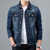 Veste-d-contract-e-en-coton-pour-hommes-denim-noir-jean-slim-manteau-r-tro-classique