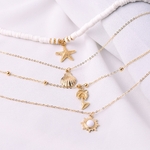 Collier-pour-femmes-mode-doux-poterie-toile-de-mer-coquille-pendentif-collier-r-tro-soleil-multicouche
