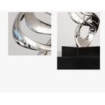 Sculpture-en-r-sine-plaqu-e-de-forme-torsad-e-avec-des-Figurines-Base-de-marbre