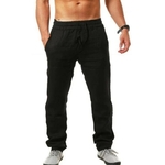 KO-2021New-homme-Coton-Lin-Pantalon-M-le-Respirant-D-t-en-Lin-De-Couleur-Unie