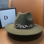 Chapeau-de-Cowboy-occidental-large-bord-pour-femmes-et-hommes-avec-ceinture-l-opard-casquette-Sombrero