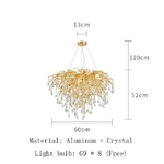 Kobuc-lustre-de-luxe-en-cristal-K9-dor-brillant-60-80cm-luminaire-d-coratif-de-plafond