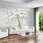 Papier-peint-Mural-3D-motif-arbres-en-relief-tapisserie-blanche-sur-mesure-esth-tique-moderne-pour