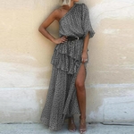 Robe-longue-en-mousseline-de-soie-col-inclin-pour-femme-tenue-de-soir-e-irr-guli