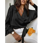 Celmia-chemisier-en-Satin-manches-longues-chauve-souris-pour-femmes-col-en-V-crois-Sexy-chemises