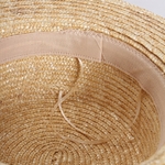 Chapeau-de-paille-plat-classique-pour-femmes-Protection-contre-les-UV-chapeau-de-plage-pour-les