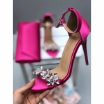 Sandales-en-Satin-talons-hauts-pour-femmes-chaussures-de-mariage-d-contract-es-une-bande-nouvelle