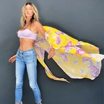 Tunique-en-mousseline-de-soie-imprim-Style-Boho-Cover-up-Sexy-pour-les-costumes-de-bain