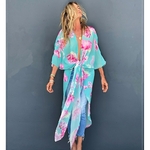 Tunique-en-mousseline-de-soie-imprim-Style-Boho-Cover-up-Sexy-pour-les-costumes-de-bain