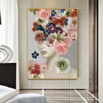 Toile-de-peinture-de-luxe-moderne-femme-belle-fleur-femme-nordique-affiches-murales-imprim-es-images