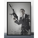 Bond-James-007-peinture-sur-toile-affiches-et-imprim-s-d-coration-murale-tableau-d-art