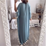 Robe-arabe-Duba-kaftan-abaya-5XL-style-marocain-musulman-oriental-indon-sie-turquie-l-gante-d