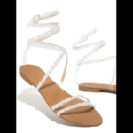 Sandales-nouer-crois-es-pour-femmes-chaussures-de-plage-d-contract-es-en-cristal-plates-simples