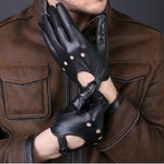 Gants-fins-l-gants-en-cuir-v-ritable-pour-femmes-doigt-complet-pur-transparent-conduite-de