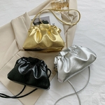 Sac-bandouli-re-de-luxe-fronc-pour-femmes-pochette-de-soir-e-couleur-bonbon-couleur-or