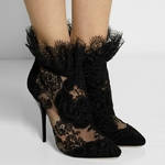 Bottines-Sexy-bout-pointu-pour-femmes-mode-britannique-de-luxe-en-dentelle-noire-talons-hauts-robe