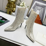 Bottines-chaussettes-en-tissu-lastique-pour-femmes-chaussures-de-f-te-et-de-mariage-avec-strass