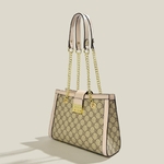 Sac-main-en-cuir-pour-femmes-fourre-tout-de-luxe-bandouli-re-motif-classique-de-Shopping