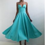 Robe-de-soir-e-longue-et-l-gante-pour-femmes-tenue-de-soir-e-bretelles-Spaghetti