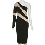CNYISHE-robe-mi-longue-en-maille-pour-femmes-asym-trique-paule-d-nud-e-Sexy-Slim