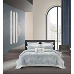 Parure-de-lit-en-coton-ensemble-de-literie-housse-de-couette-drap-taie-d-oreiller-gris