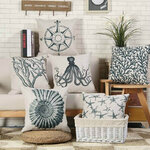 Housse-de-coussin-personnalis-e-de-Style-oc-an-taie-d-oreiller-impression-num-rique-d