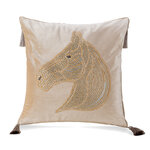 Housse-de-coussin-t-te-de-cheval-perl-e-en-velours-taie-d-oreiller-avec-glands
