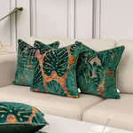 Housse-de-coussin-en-velours-vert-sarcelle-Patchwork-de-luxe-taie-d-oreiller-d-corative-moderne