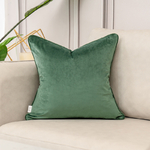 Housse-de-coussin-en-velours-vert-sarcelle-Patchwork-de-luxe-taie-d-oreiller-d-corative-moderne