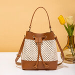 Sac-bandouli-re-de-grande-capacit-en-forme-de-seau-sac-paule-de-voyage-tiss-en