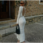 Robe-lacets-dos-nu-sexy-pour-femmes-manches-longues-robes-mixtes-vider-l-gant-plage-vacances