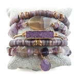 RH-ensemble-de-Bracelets-de-perles-de-styliste-5-pi-ces-breloque-Dorp-pile-de-pierres