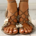 2022-Woman-Sandals-Dropship-Bohemian-Style-Leisure-Shoelaces-Fringes-Flat-with-Summer-Women-Shoes-Flip-Flops