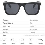 Lunettes-de-soleil-carr-es-classiques-pour-hommes-et-femmes-lunettes-de-soleil-r-tro-Rivet