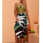 Maillot-de-bain-une-pi-ce-perl-avec-jupe-pour-femme-lacets-style-br-silien-v