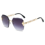 JOLeg-Lunettes-de-soleil-sans-monture-pour-hommes-et-femmes-cr-ateur-de-luxe-vintage-carr