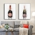 Affiches-et-imprim-s-modulaires-de-Style-nordique-Graffiti-Champagne-images-artistiques-murales-pour-d-coration