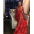 Robe-de-soir-e-longue-en-rayonne-en-dentelle-de-haute-qualit-rouge-blanc-noir-ajour
