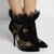 Bottines-Sexy-bout-pointu-pour-femmes-mode-britannique-de-luxe-en-dentelle-noire-talons-hauts-robe
