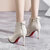 Bottes-courtes-bout-pointu-pour-femme-bottines-Martin-rouges-en-velours-collection-automne-et-hiver-2021