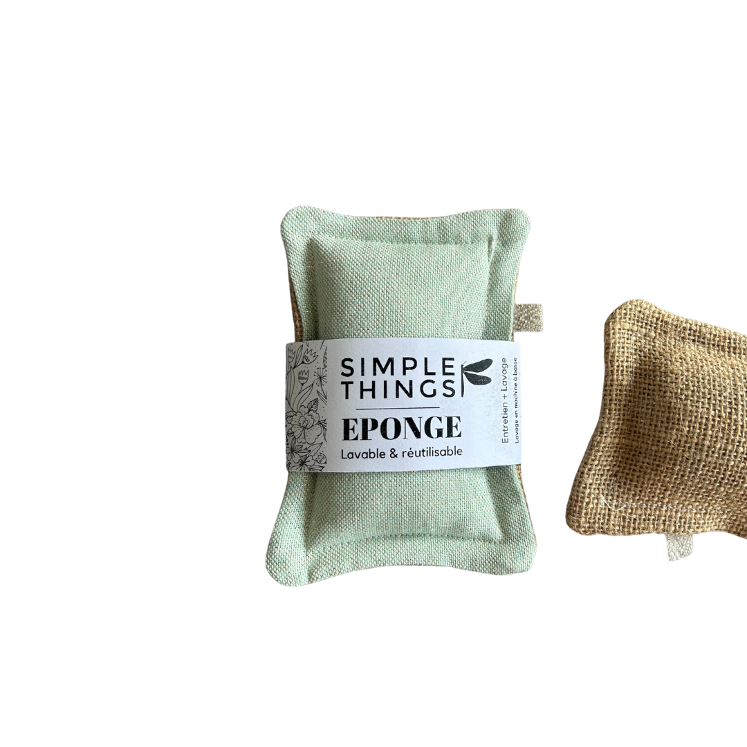 Eponges lavables