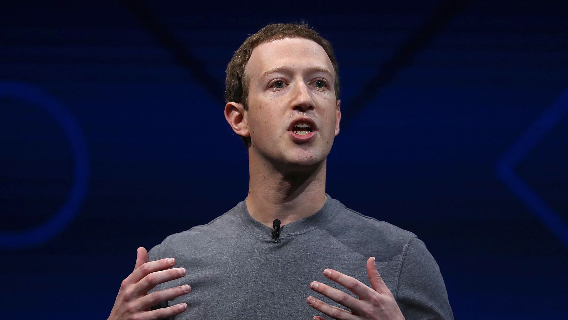 mark zuckerberg le patron fondateur de facebook le 18 avril 2017 a san jose en californie 6162280