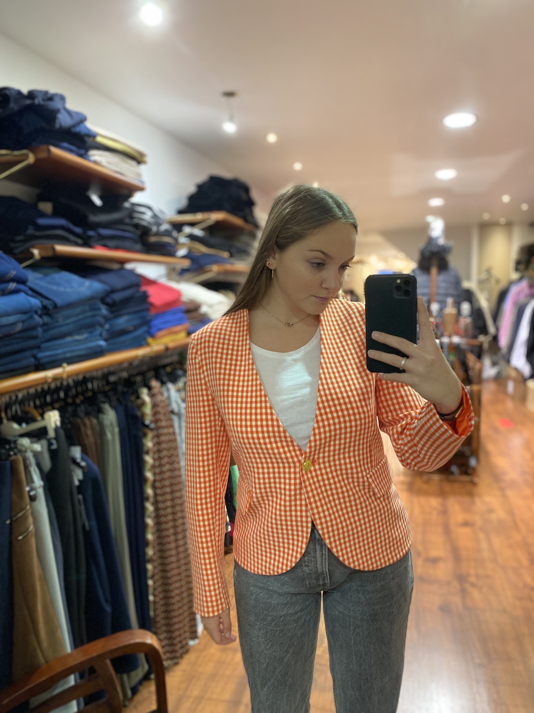 blazer orange