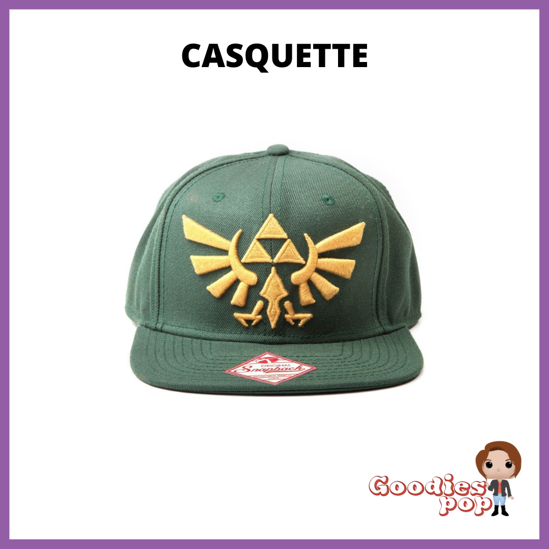 casquette-snapback-green-golden-logo-camps-la-source-goodiespop