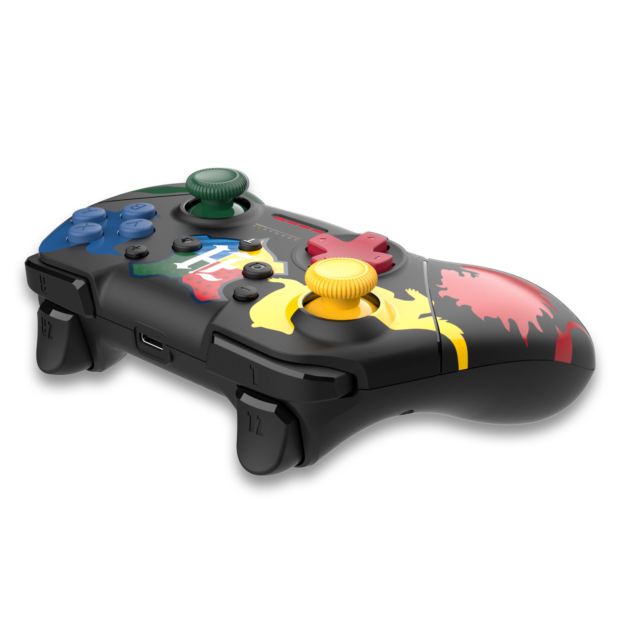 Manette Harry Potter Switch RGB Sans Fil - Câble 1M - Translucide