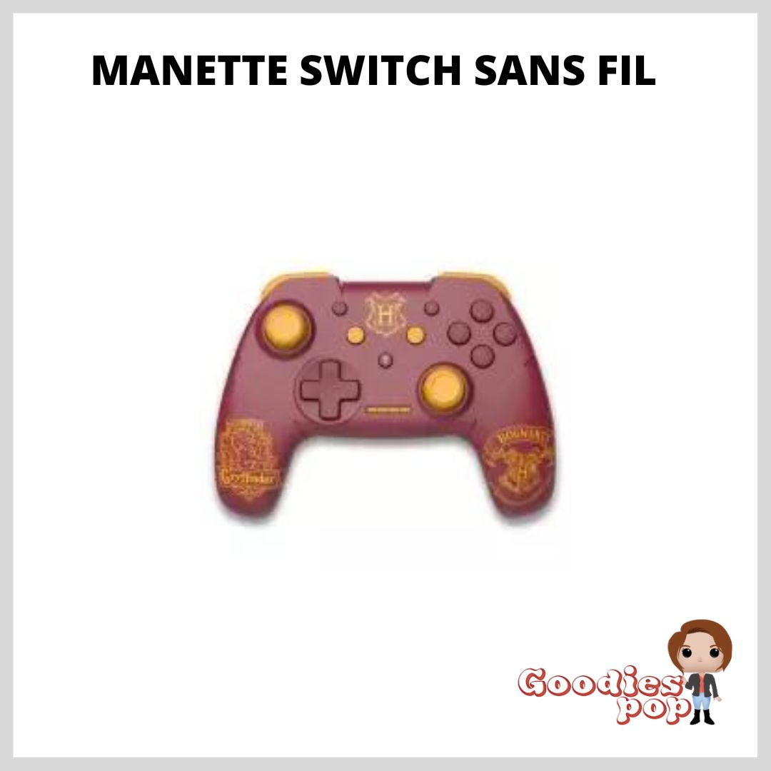 Harry Potter Manette Sans Fil : Serpentard - Switch - Switch OLED