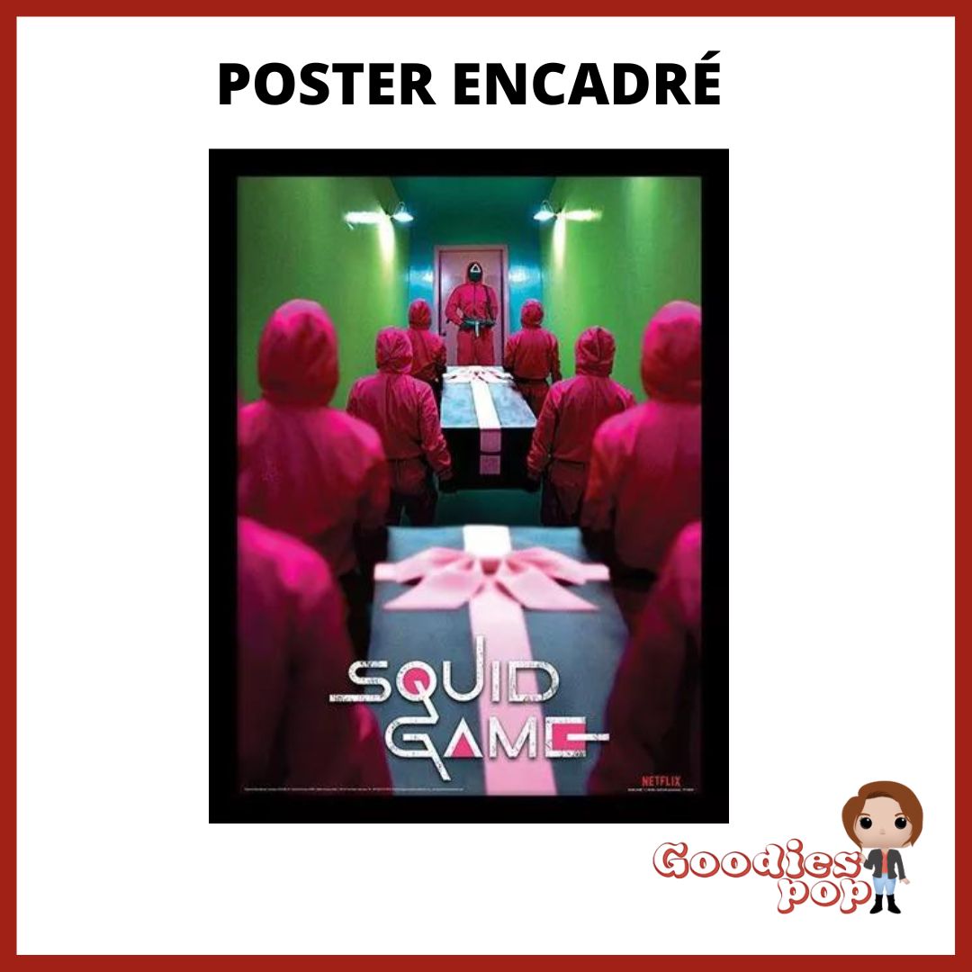 poster-encadré-squid-game-goodiespop