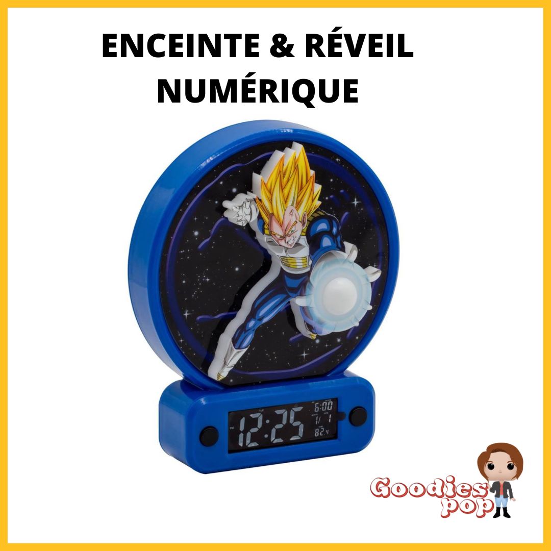 Dragon Ball Z Boule De Cristal Enceinte & Reveil Numerique