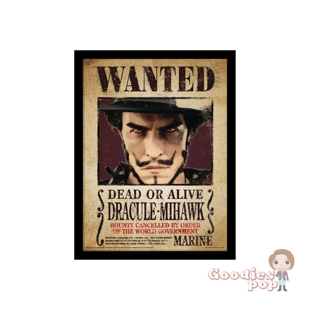 cadre-mihawk-wanted-one-piece-goodiespop